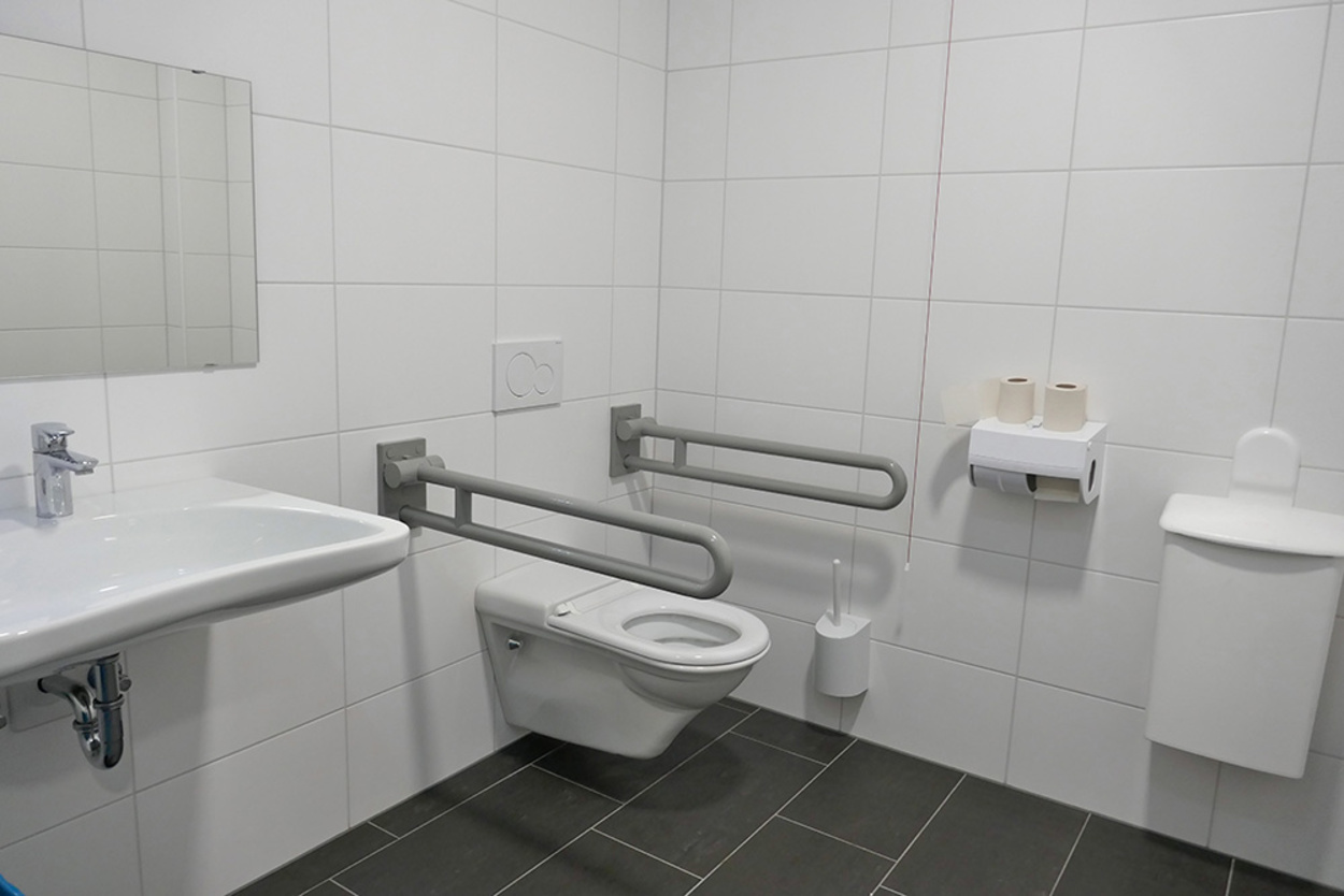 barrierefreies Bad bei Muster Elektro in Musterstadt