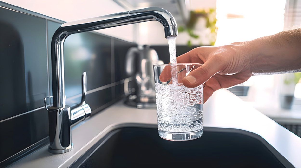 Trinkwasserinstallation bei Muster Elektro in Musterstadt